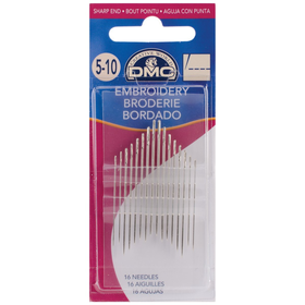 DMC Hand Sewing Needles - Embroidery size 5/10