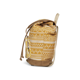 Saffron Ikat Traveler Backpack