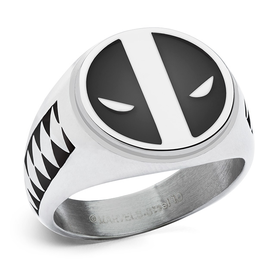 Deadpool Symbol and Katana Ring