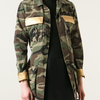 Saint Laurent Camouflage Military Jacket - Donne Concept Store - Farfetch.com