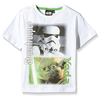 Star Wars Boy's Stormtrooper/Yoda Long Sleeve Pyjama Set in Whit...