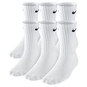 Nike Band Cotton Crew Kids' Socks (Large/6 Pairs)