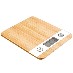 Smart Weigh Bamboo Digital Kitchen Scale