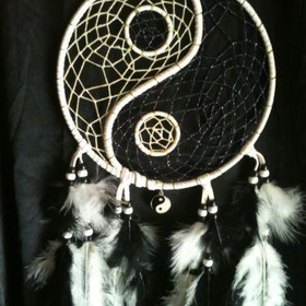 Yin-yang 7" Dream Catcher