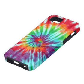 Green Spiral Tie-Dye Casemate iPhone 5 Iphone 5 Covers from Zazzle.com