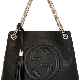 Gucci - Soho medium textured-leather shoulder bag