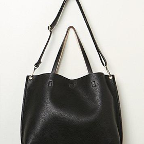 Free People Womens Slouchy Vegan Tote