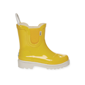 TOMS Yellow White Youth Rain Boots Yellow