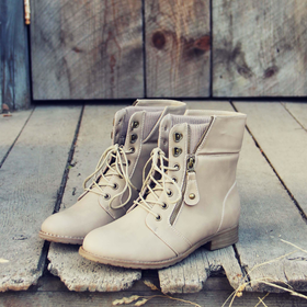 The Big Sur Sweater Boots in Sand
