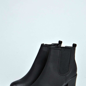 Tia Chunky Cleated Heel Chelsea Boot