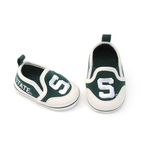 Michigan State Spartans Crib Shoes - Baby