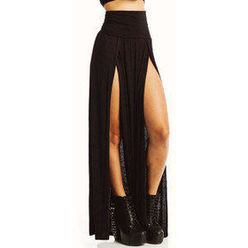 Sincerely Exclusive ? Double Split High Waist Maxi Skirt