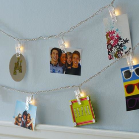Clothespin String of Lights
