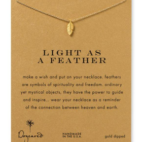 Dogeared Light as a Feather Necklace, 18" | Bloomingdales's