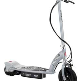 Razor E100 Black and Silver Electric Scooter