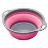 Kitchen Craft Colourworks 2.8 L Collapsible Colander, 24 cm - Pink
