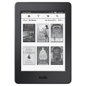 Amazon Kindle Paperwhite, 6-inch High Resolution Display eReader, 4 GB, WiFi - Black