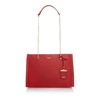 Tribeca red tote bag