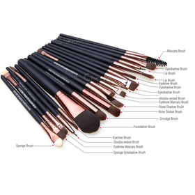 New Makeup 20pcs Brushes Set Soft Powder Foundation Eyeshadow Eyeliner Lip Brush