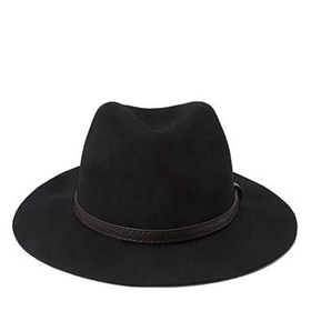 Wide Brim Wool Fedora