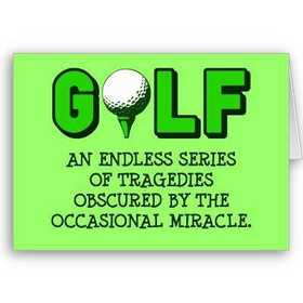 THE DEFINITION OF GOLF GREETING CARDS from Zazzle.com