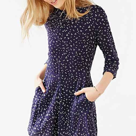 RYDER Midnight Dress- Navy