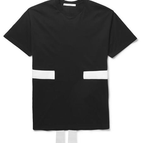 Givenchy - Band-Trimmed Cotton-Jersey T-Shirt | MR PORTER