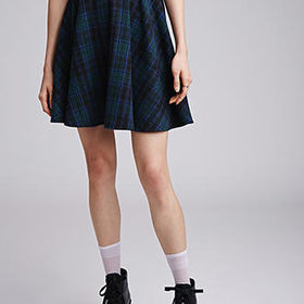 Plaid Skater Skirt