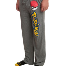 Pokemon Logo Men's Pajama Pants