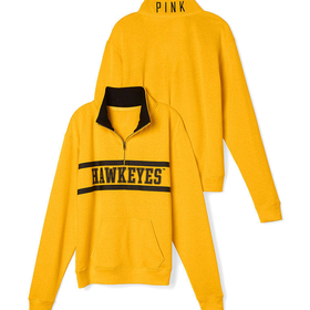 University of Iowa Boyfriend Half Zip