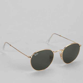 Ray-Ban Classic Metal Round Sunglasses- Gold One