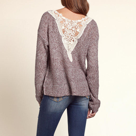 Seal Beach Lace Back Sweater