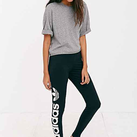 adidas Originals Trefoil Legging- Black