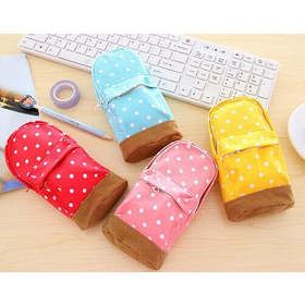 New mini School bag Pen Case Student's Canvas Pencil Case Children Pen Bag