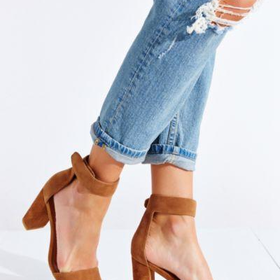 Jeffrey Campbell Holvey Suede Heel-