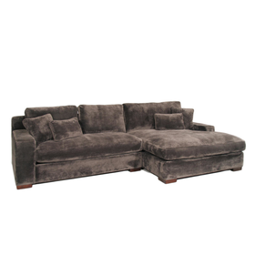 Fairmont Designs Made To Order Doris 2-piece Smoke Sectional Sofa