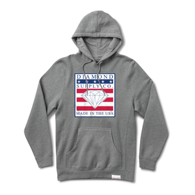 Made In The USA Pullover Hood in Heather
