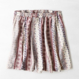 DON'T ASK WHY FLOWY KNIT SKIRT