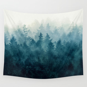 The Heart Of My Heart // So Far From Home Edit Wall Tapestry by Tordis Kayma