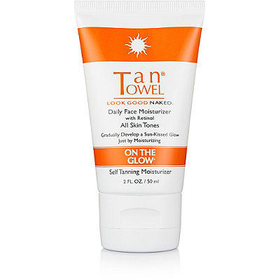 Tan Towel On the Glow Daily Self Tanning Face Moisturizer