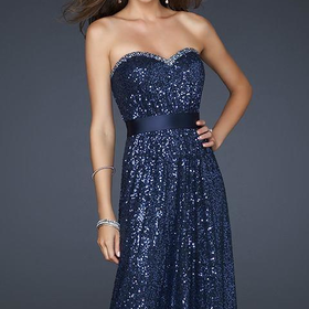 La Femme 17059 Dress