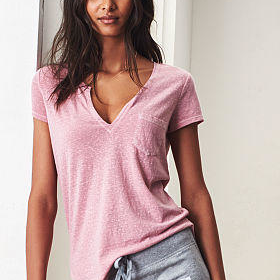 Split-neck Tee - Easy Tees - Victoria's Secret