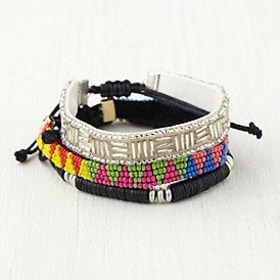 Skinny Bead Friends Bracelet Set at Free People Clothing Boutique