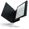 All-New Kindle Oasis with Merlot Leather Charging Cover, 6'' High-Resolution Display with Bu