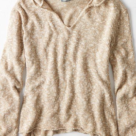 AEO Women's Don't Ask Why Sweater Hoodie