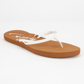 Roxy Cabo Womens Sandals White In Sizes