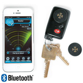 Stick-N-Find Bluetooth Location Tracker at Brookstone?Buy Now!