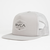 Rvca Industrial Mens Trucker Hat Light Grey One Size For Men 26056513101
