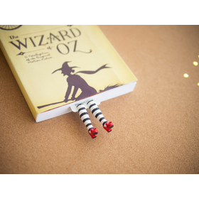 Wicked witch Red slippers bookmark. Wizard of OZ.
