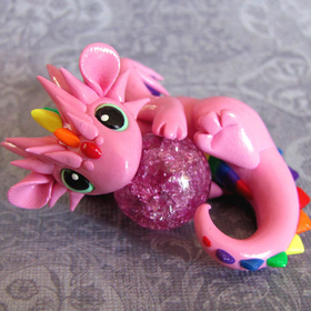 Pink Rainbow Dragon 2